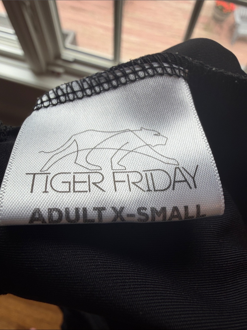 Tiger Friday AXS TOP Black Puff Sleeve Women's Great condition - Picture 3 of 3